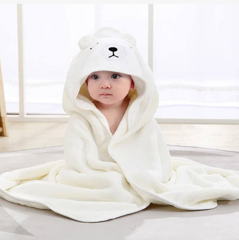 Animal Hooded Baby Bath Towels