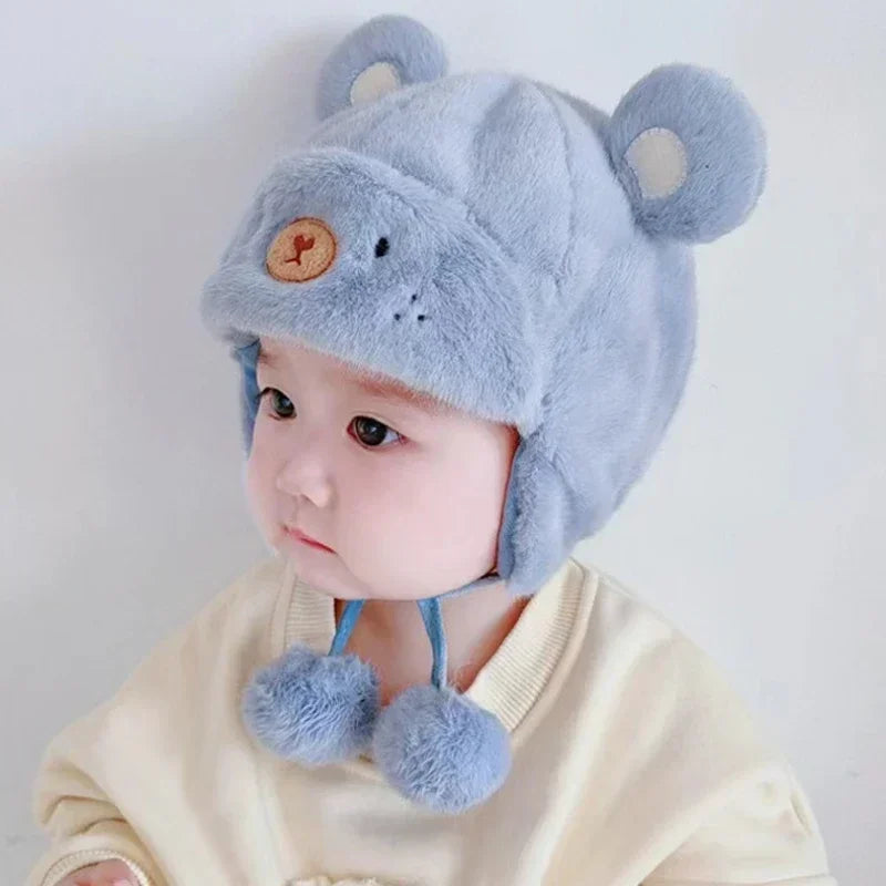 Fleece Knit Ear Protection Hat