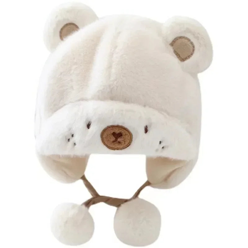 Fleece Knit Ear Protection Hat