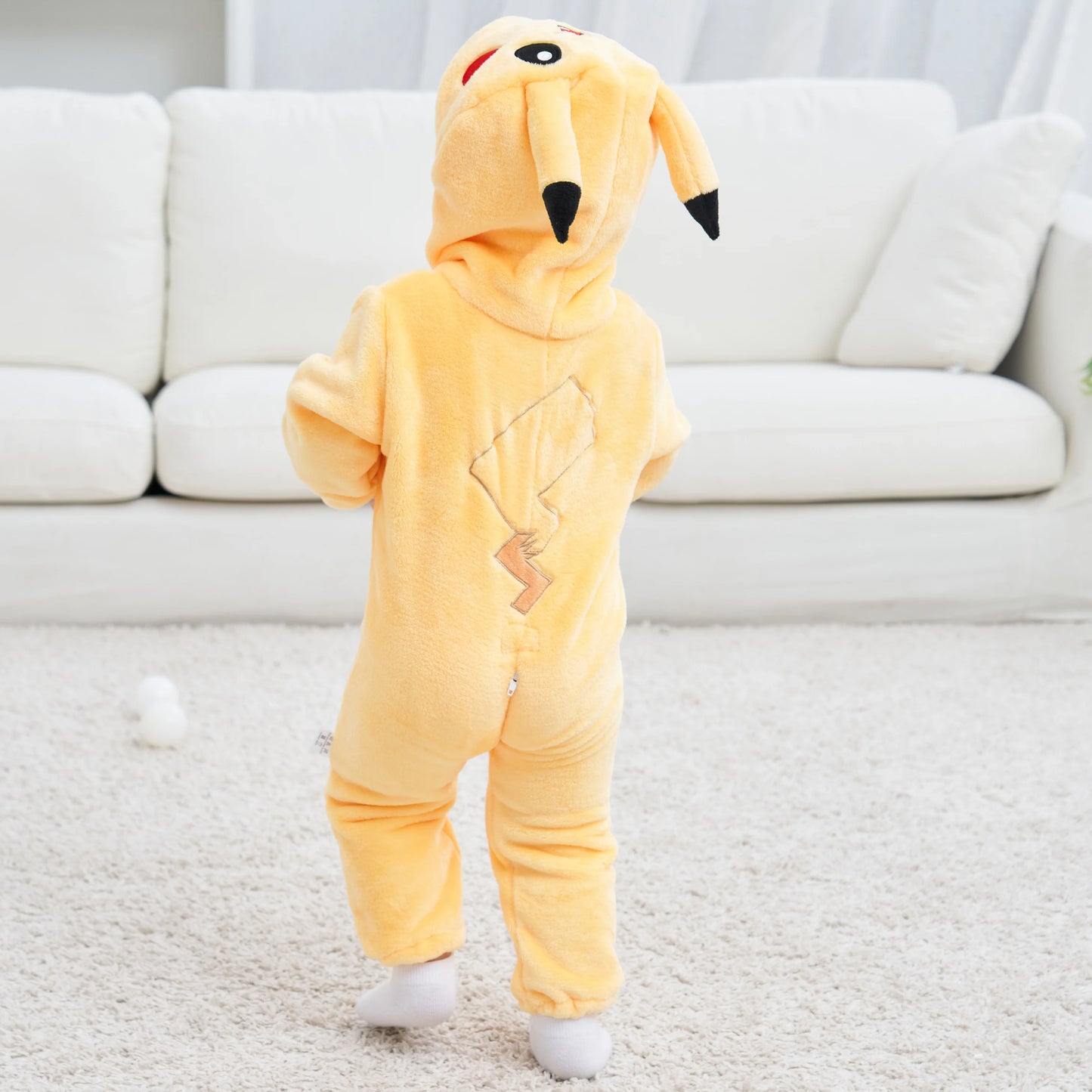 Long Sleeve Cartoon Animal Jumpsuit