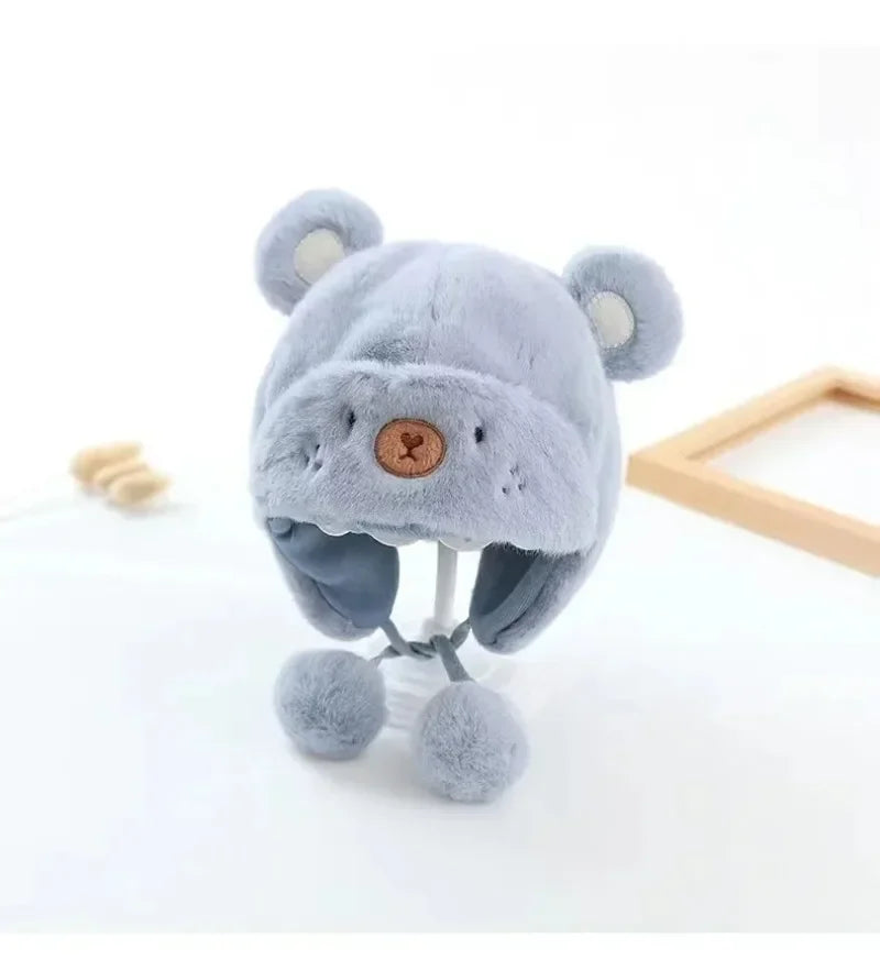 Fleece Knit Ear Protection Hat