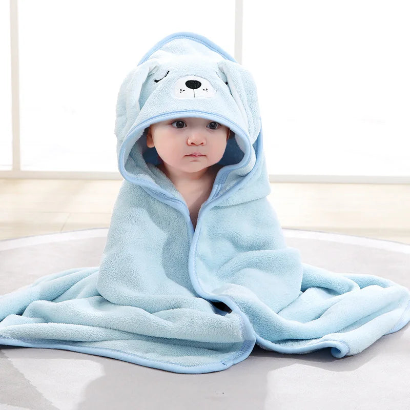 Animal Hooded Baby Bath Towels