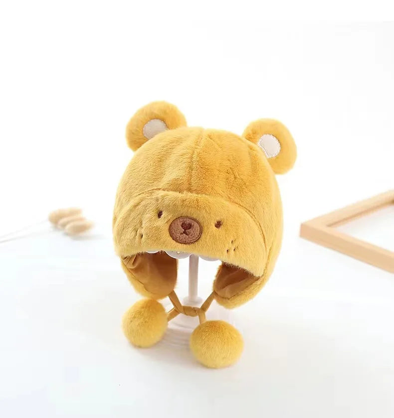 Fleece Knit Ear Protection Hat