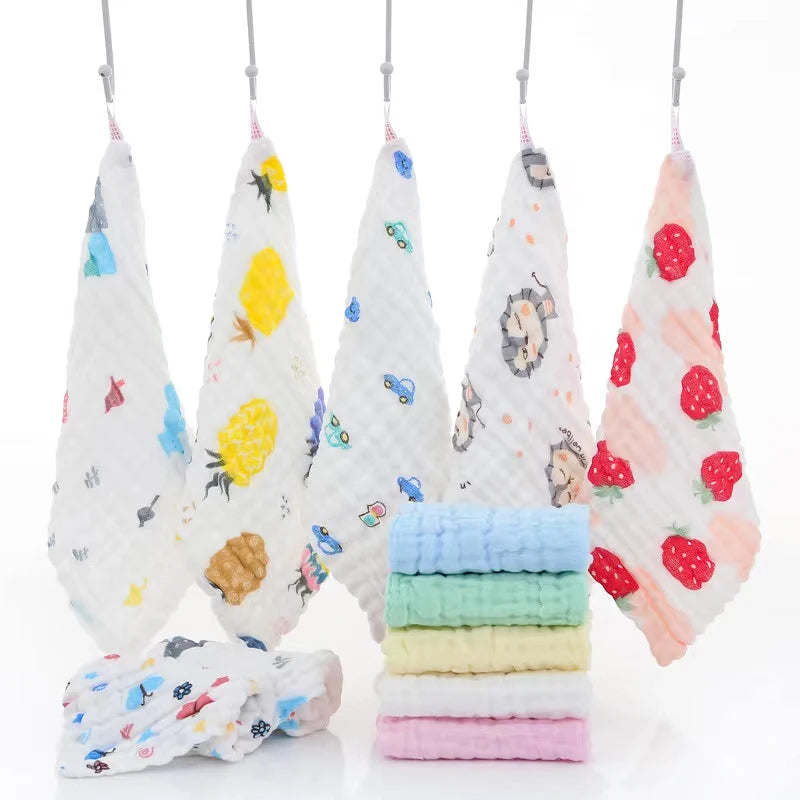 5 PCS Muslin Cotton Swaddles