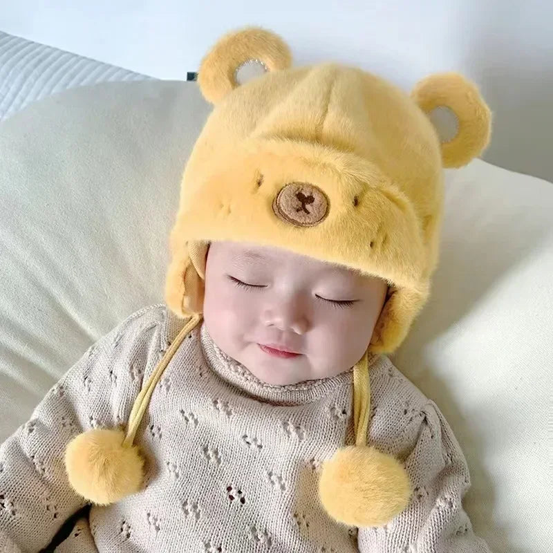 Fleece Knit Ear Protection Hat
