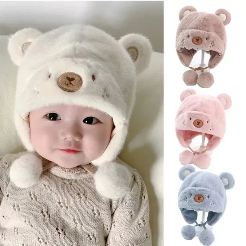 Fleece Knit Ear Protection Hat