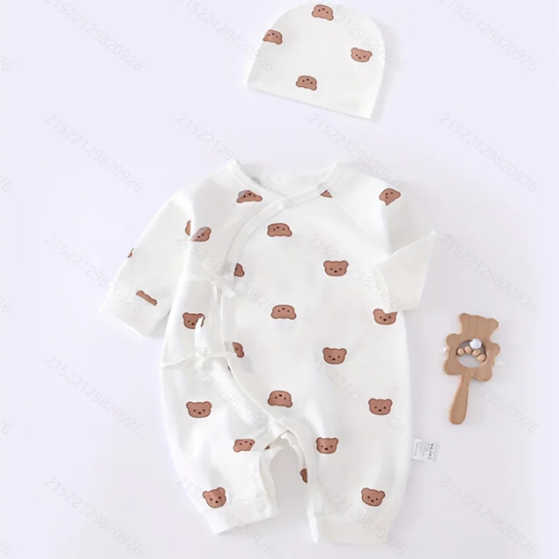 All-Season Baby Romper with Hat