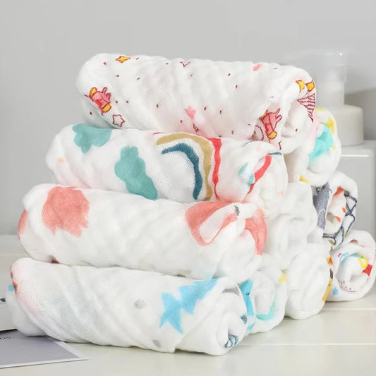 5 PCS Muslin Cotton Swaddles